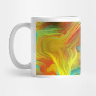 AGATE ABSTRACT OIL PAINTING Mug